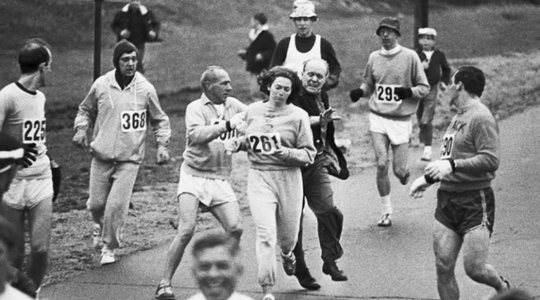 pierwsza kobieta, która przebiegła maraton