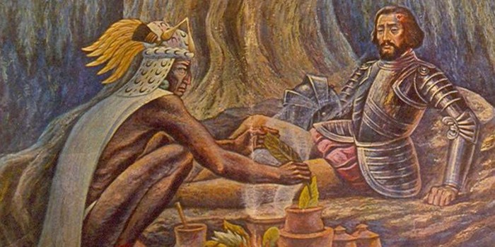 Historia czekolady w Europie ma początek w Hiszpanii gdzie czekoladę sprowadził Hernan Cortes.