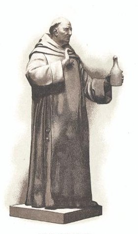 Mnich Dom Pierre Perignon według pewnej historii wymyślił szampana.