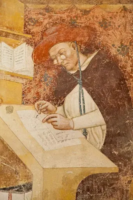 Portret kardynała Hugona z Saint-Cher jako pierwszy znany obraz okularów