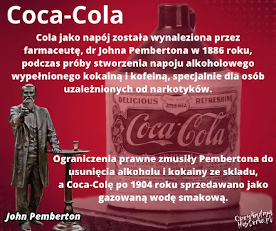 Historia coca-coli Jak wynaleziono coca-colę