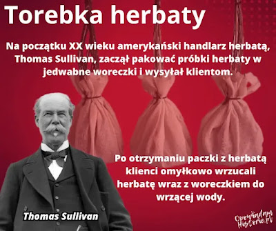 Kto wynalazł torebkę z herbatą