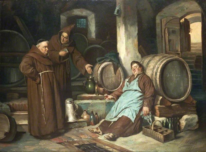 Krótka historia szampana Według legendy szampana odkrył przypadkiem pewien mnich o nazwisku Perignon.