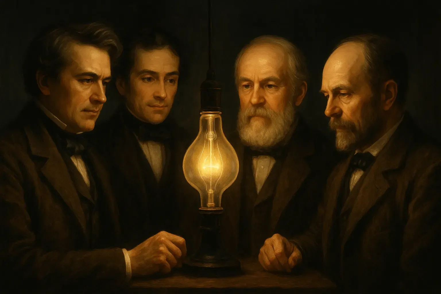 Edison i inni wynalazcy żarówki