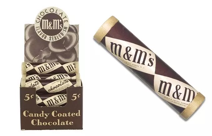 Dawne draże M&M's