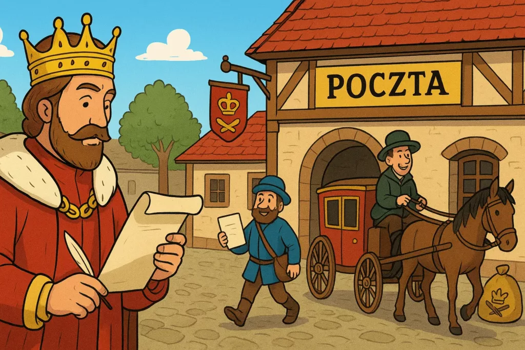 Narodziny Poczty Królewskiej jako początek Poczty Polskiej