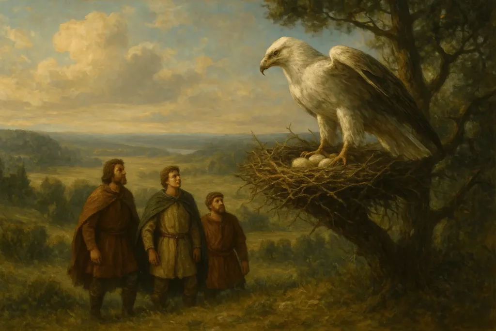 Jak orzeł biały trafił na godło Polski Legenda o Lechu, Czechu i Rusie - jak orzeł biały trafił na godło Polski